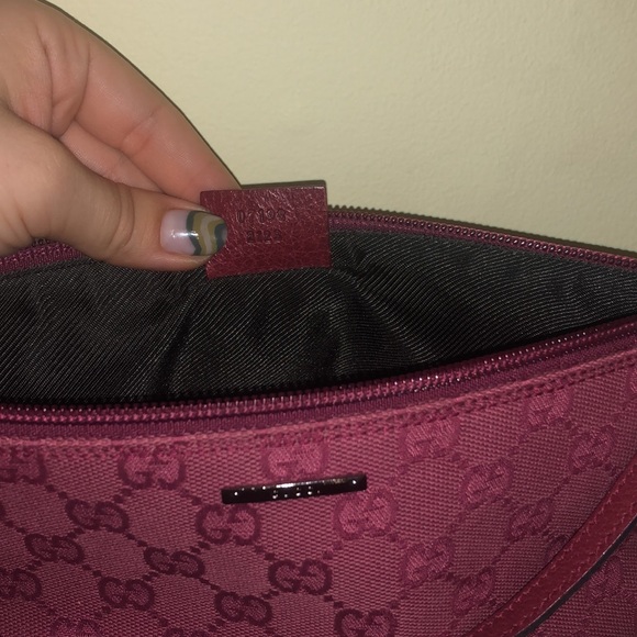 ✨500✨ Raspberry Red Gucci Pochette (Rare Colour) - Picture 4 of 5